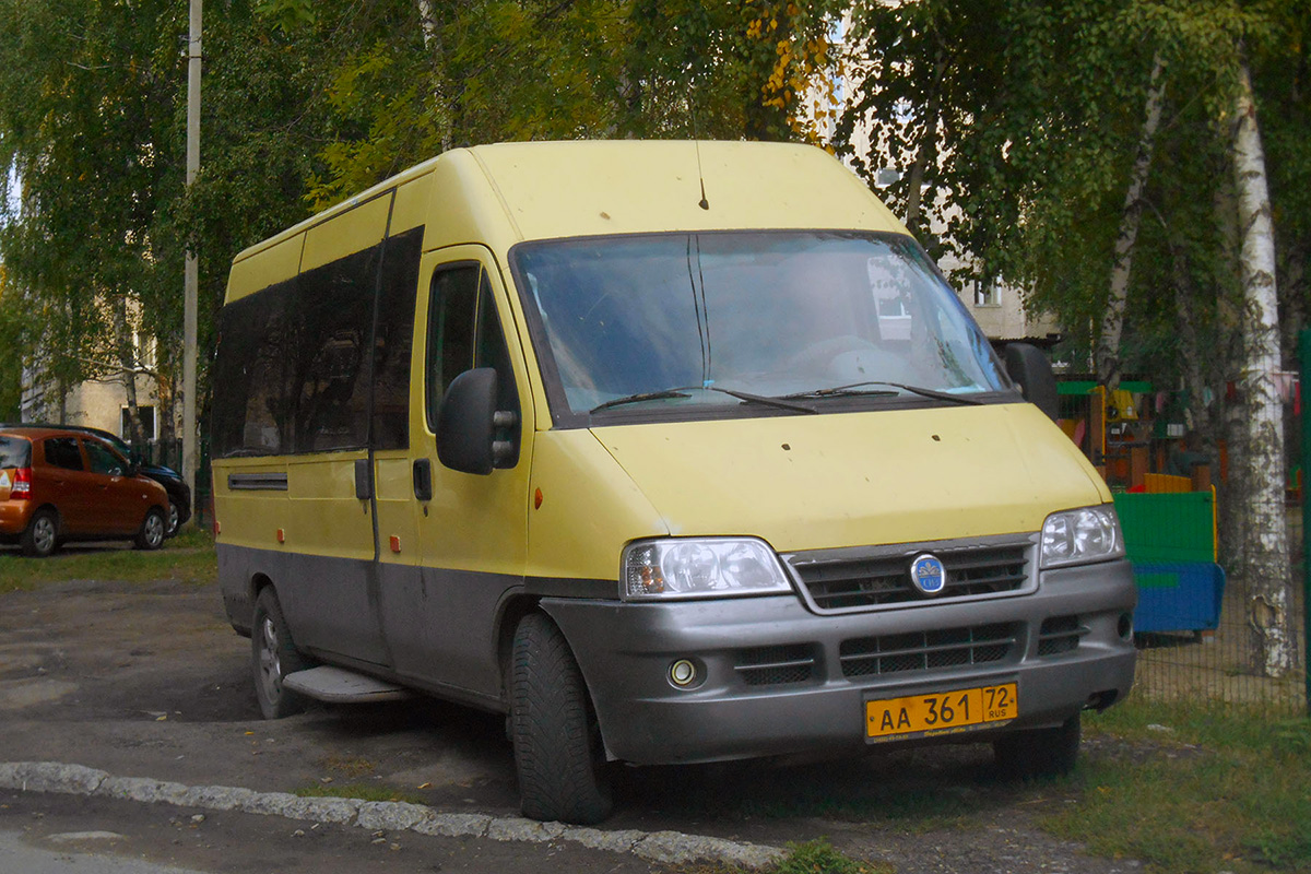 Тюменская область, FIAT Ducato 244 CSMMC-RLL, -RTL № АА 361 72