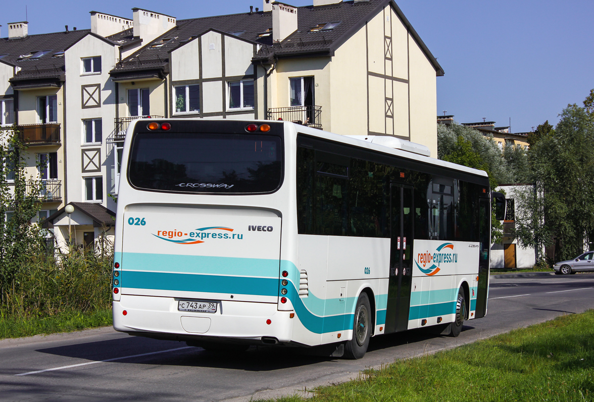 Kaliningrad region, Irisbus Crossway 12M № 026