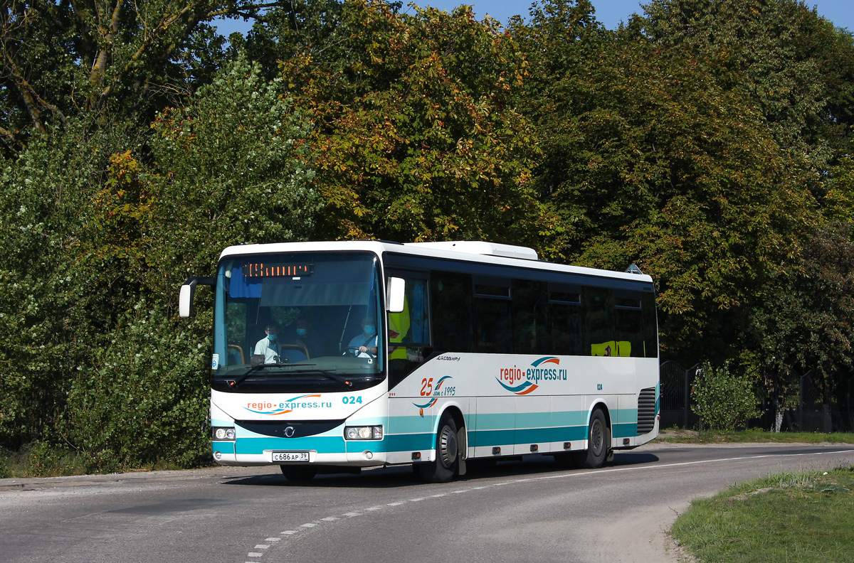 Kaliningrad region, Irisbus Crossway 12M № 024