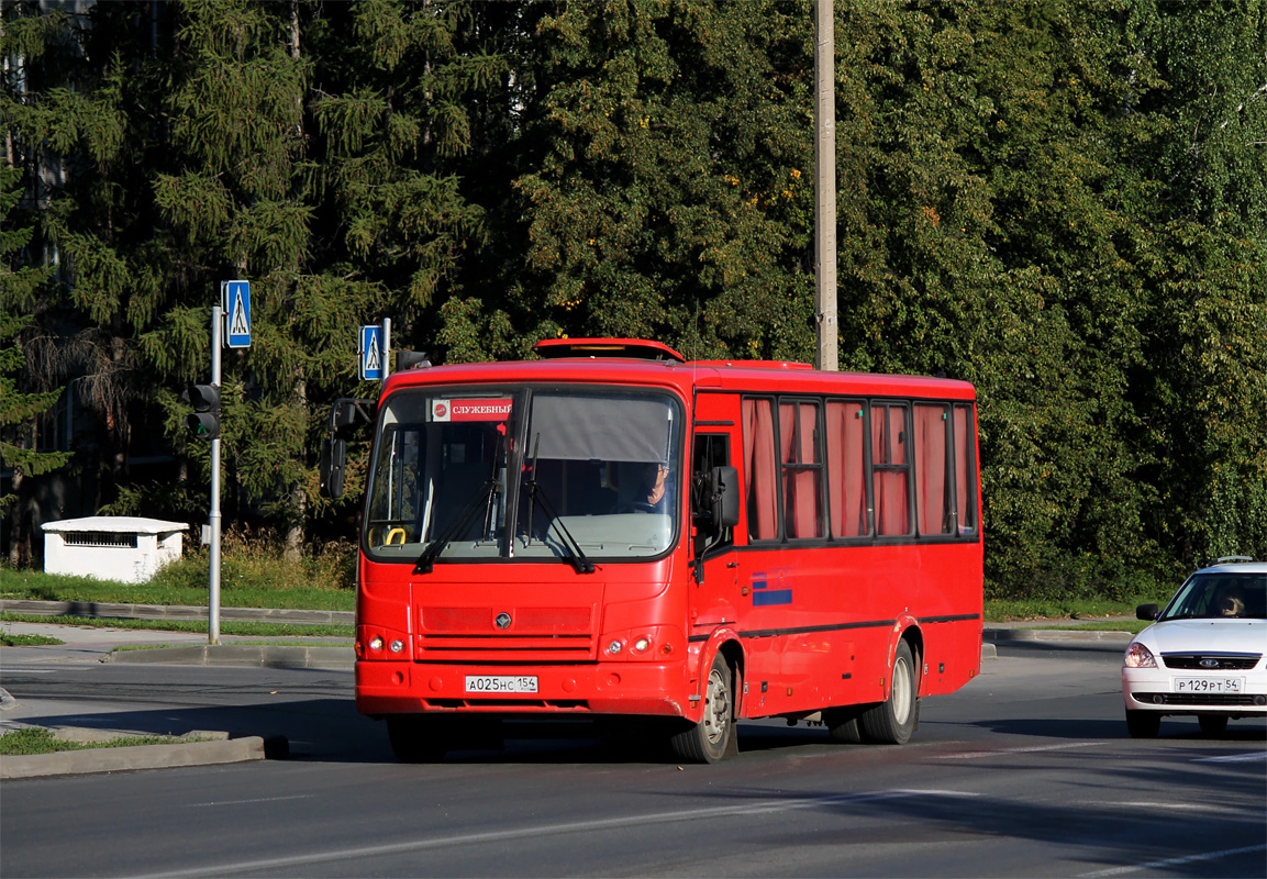 Novosibirsk region, PAZ-320412-03 № А 025 НС 154