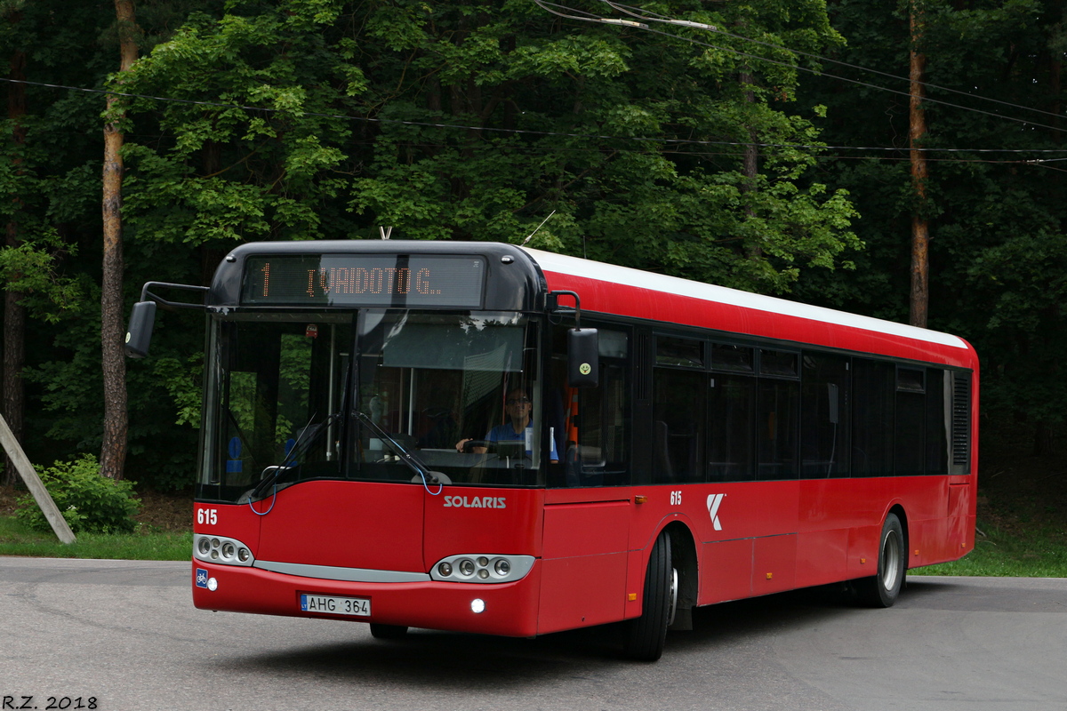 Литва, Solaris Urbino II 12 № 615