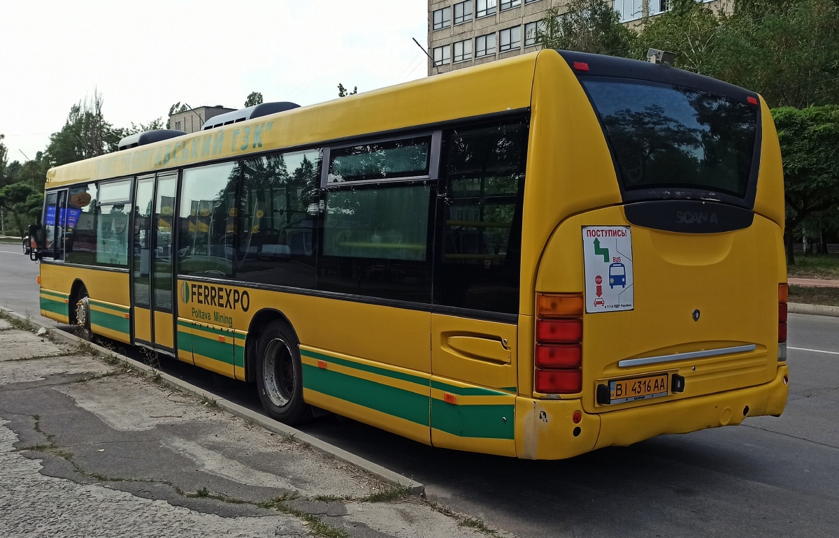 Полтавская область, Scania OmniCity I № BI 4316 AA