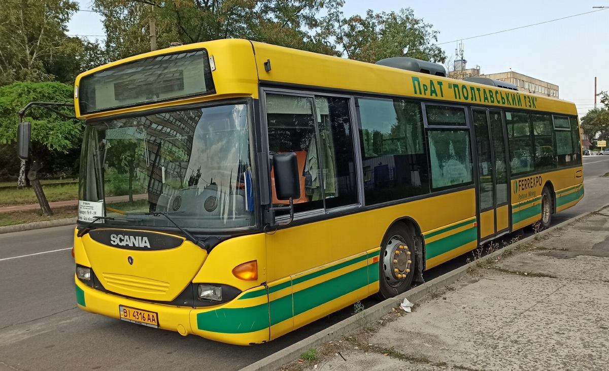 Полтавская область, Scania OmniCity I № BI 4316 AA