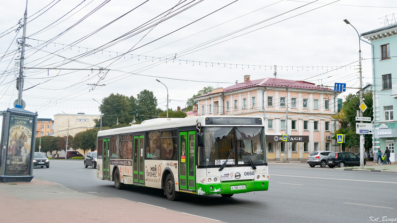 Рязанская область, ЛиАЗ-5292.21 № 0668