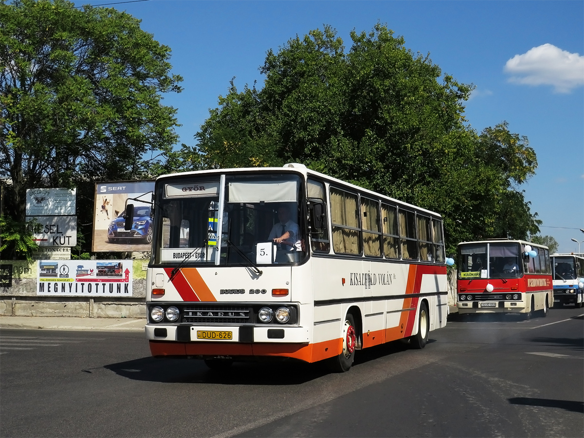 Ungarn, Ikarus 260.20M Nr. DUD-626; Ungarn — 15. Ikarus Nap, Budapest Mátyásföld (2021)