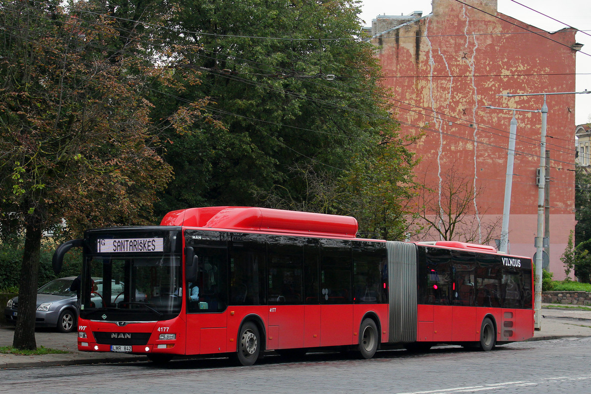 Литва, MAN A23 Lion's City G NG313 CNG № 4177