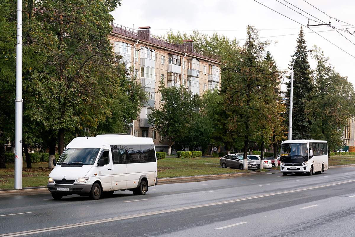 Башкортостан, Луидор-223213 (MB Sprinter Classic) № У 577 МО 102; Башкортостан, ПАЗ-320405-04 "Vector Next" № Х 073 ТН 102