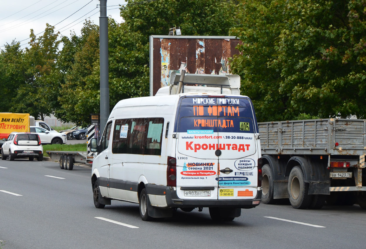 Санкт-Петербург, БТД-2219 (Volkswagen Crafter) № В 903 ВС 178