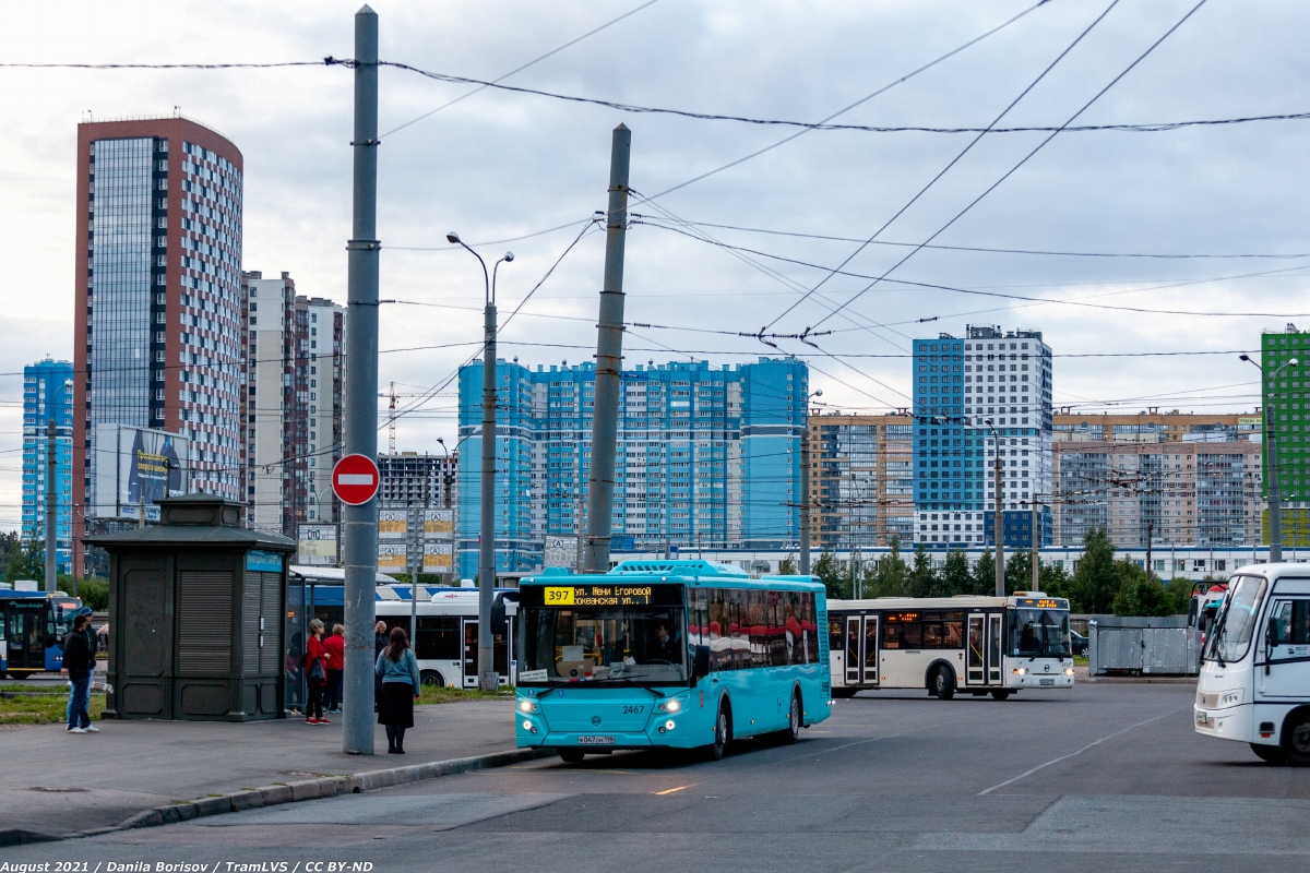 Санкт-Петербург, ЛиАЗ-5292.65 № 2467