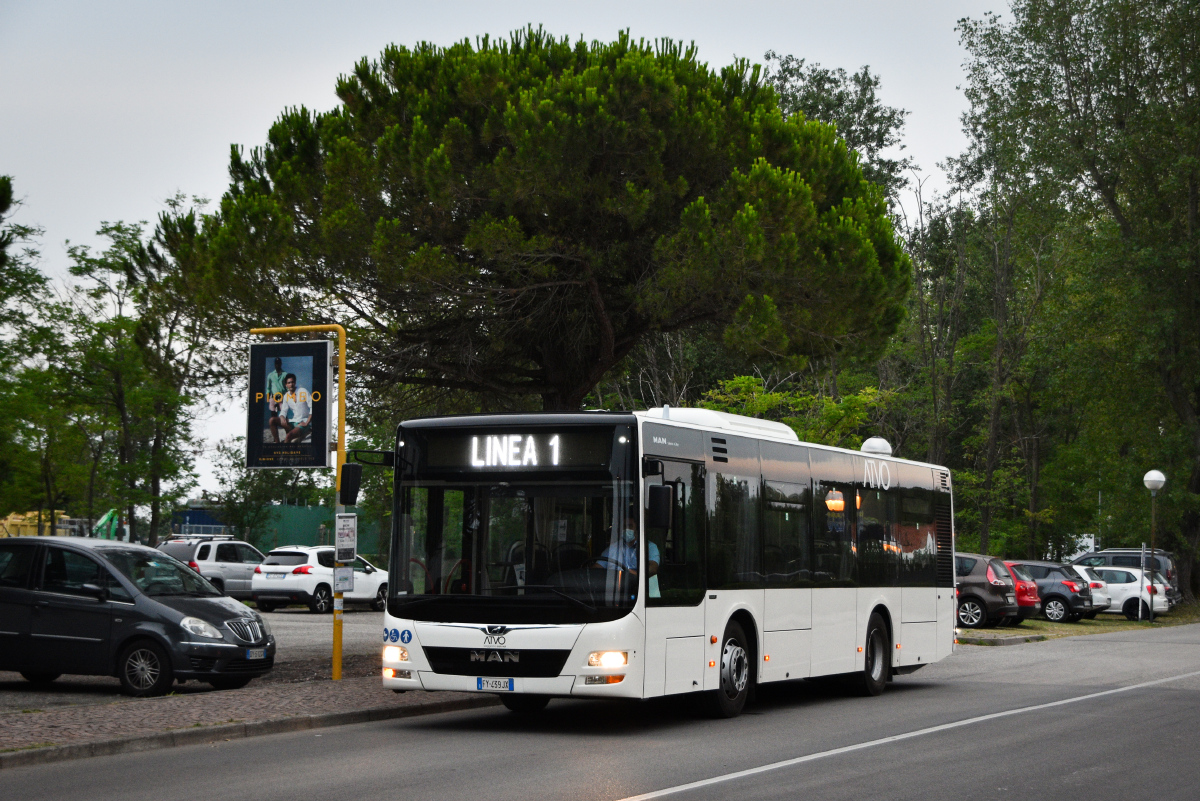 Италия, MAN A47 Lion's City M NL293-10,5 № 727