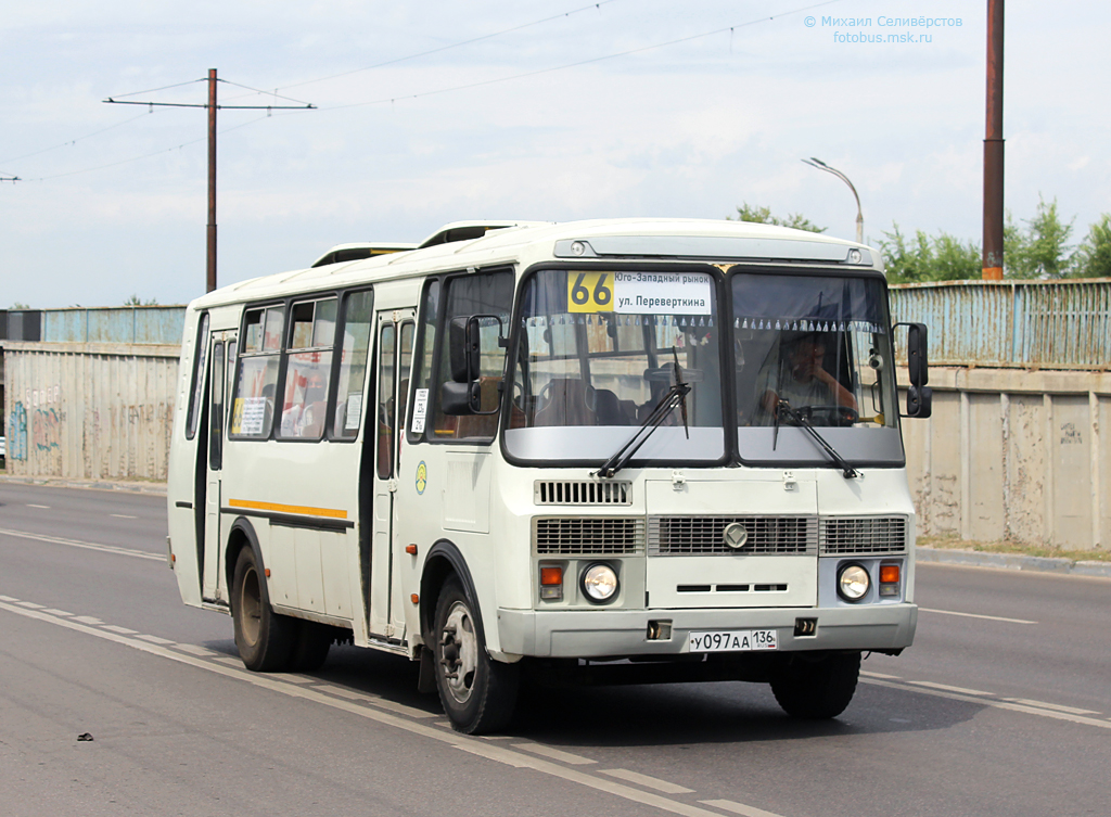 Воронежская область, ПАЗ-4234-05 № У 097 АА 136