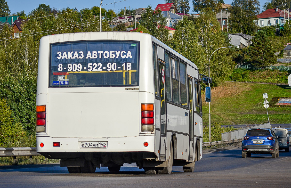 Кемеровская область - Кузбасс, ПАЗ-320402-05 № К 704 АМ 142