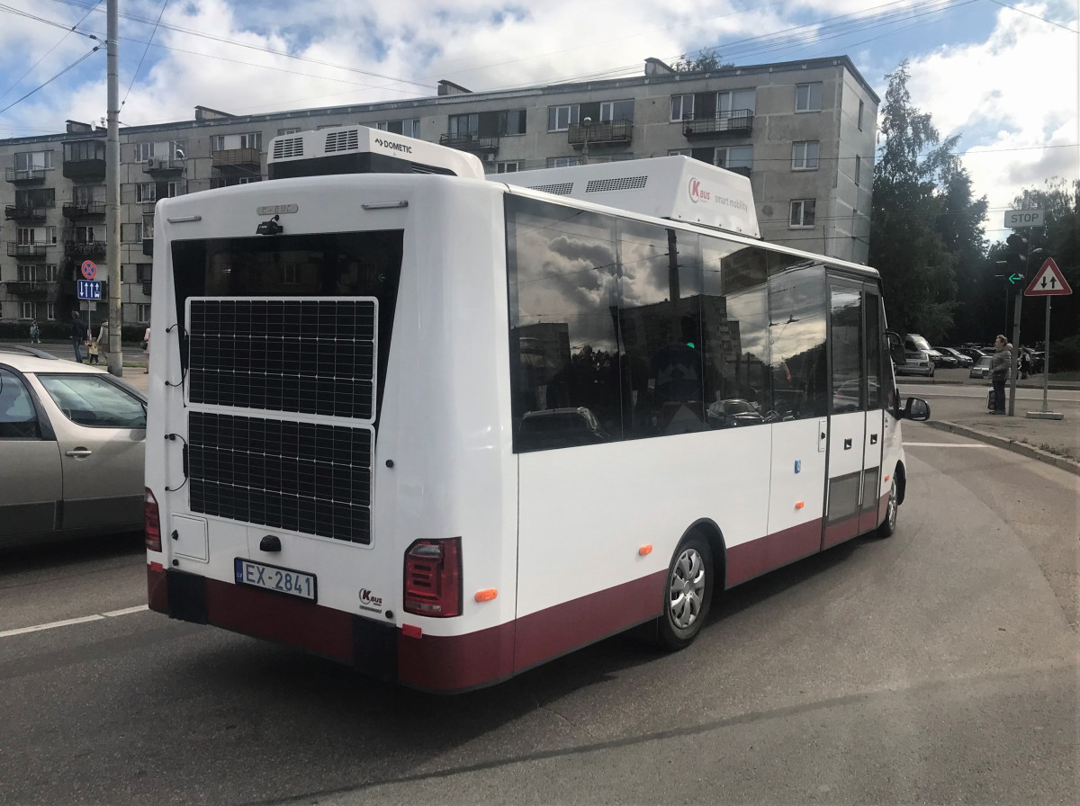 Латвия, K-Bus E-Solar City № B1277