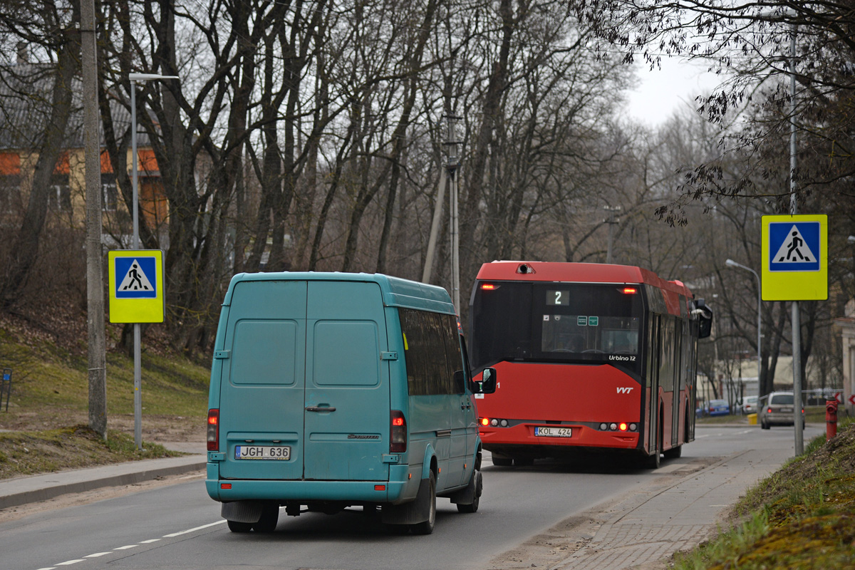 Литва, Mercedes-Benz Sprinter W904 416CDI № JGH 636