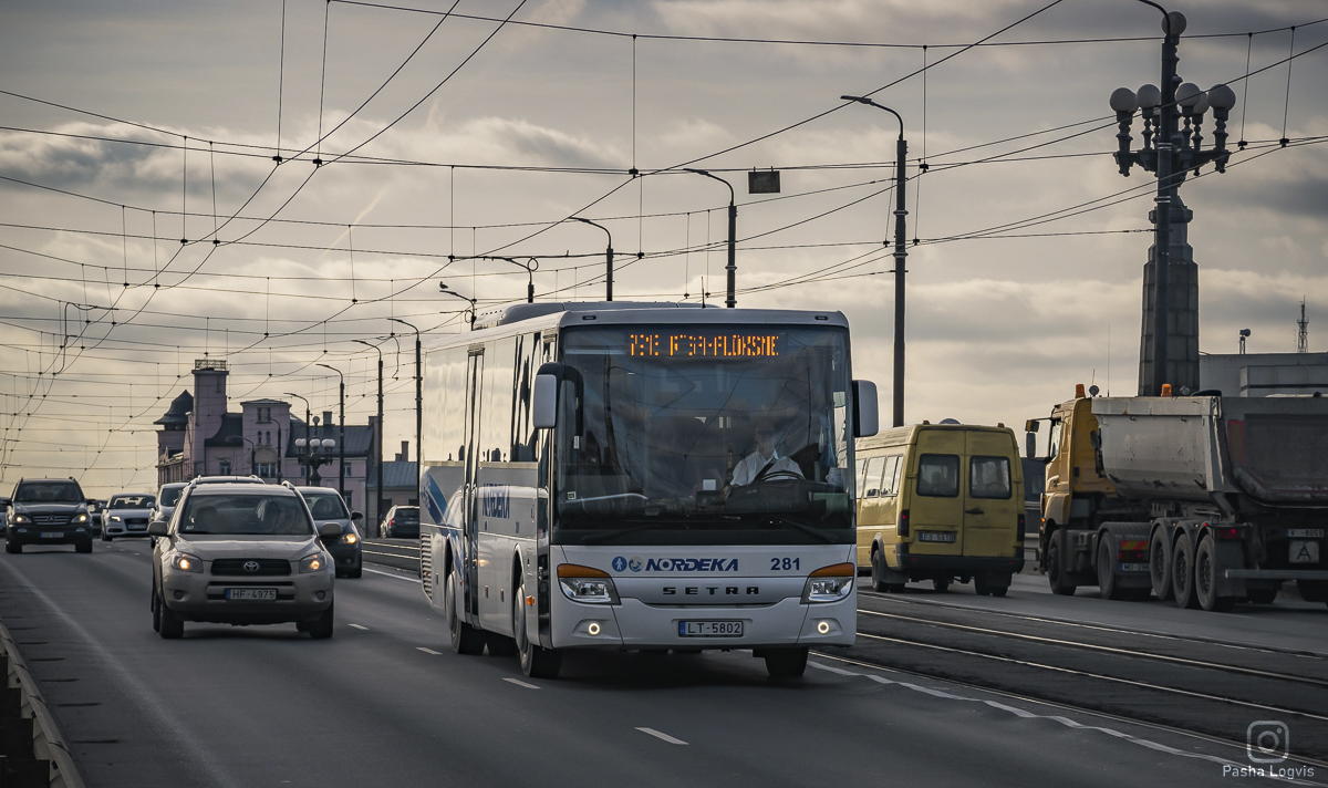 Латвия, Setra S415UL business № 281