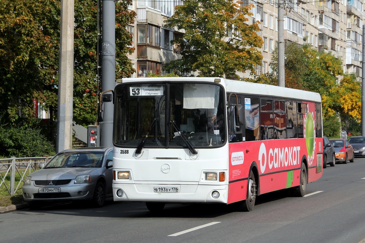 Санкт-Петербург, ЛиАЗ-5293.53 № 3588