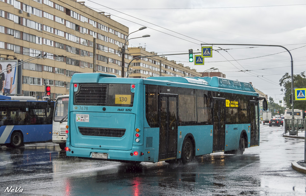 Санкт-Петербург, ЛиАЗ-5292.67 (CNG) № 7678