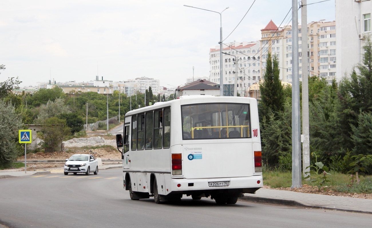 Севастополь, ПАЗ-320402-04 № А 226 РТ 92