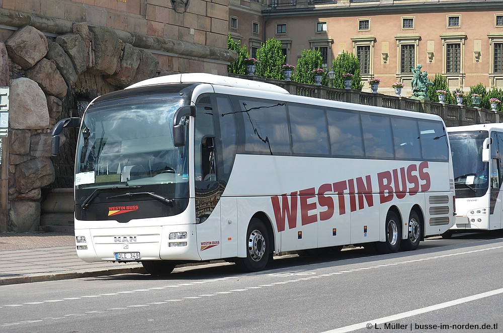 Швеция, MAN R08 Lion's Coach L RHC484 L № DLE 349