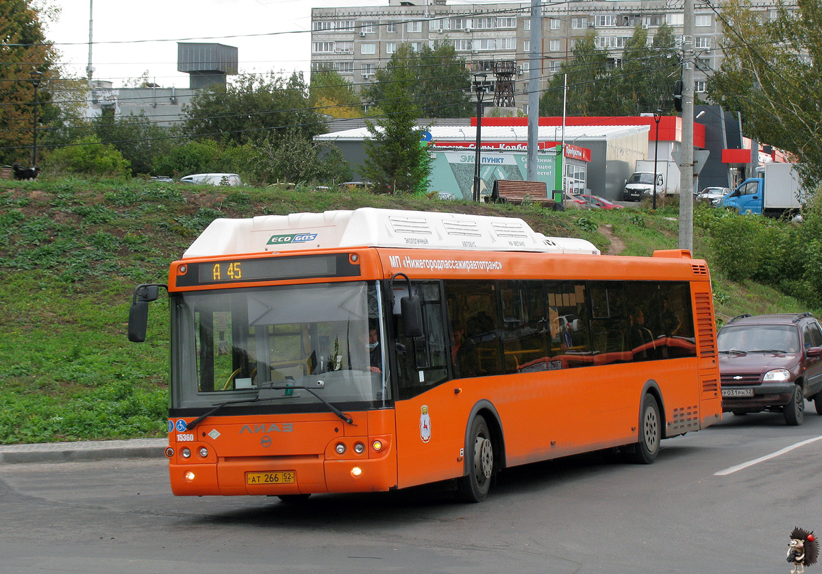 Нижегородская область, ЛиАЗ-5292.67 (CNG) № 15360