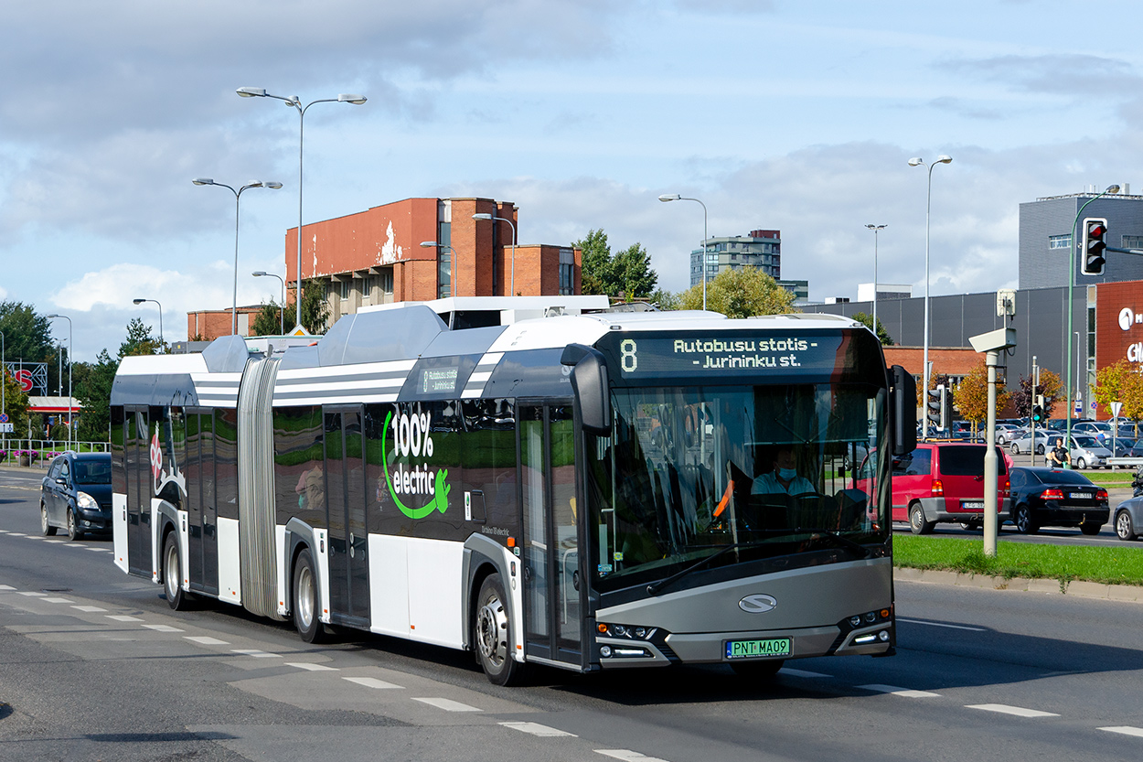 Литва, Solaris Urbino IV 18 electric № PNT MA09