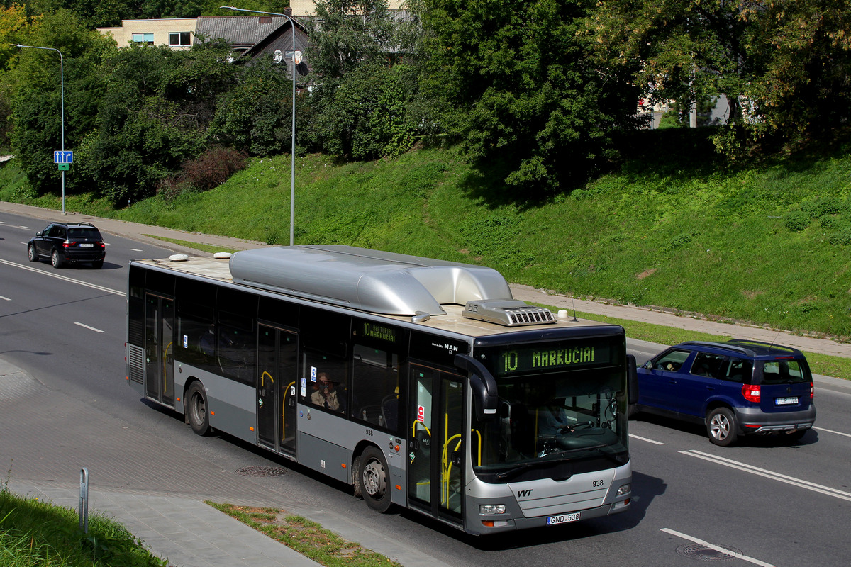 Литва, MAN A21 Lion's City NL273 CNG № 938