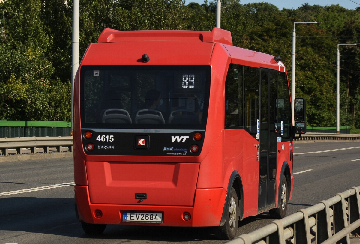 Lithuania, Karsan Jest Electric # 4615