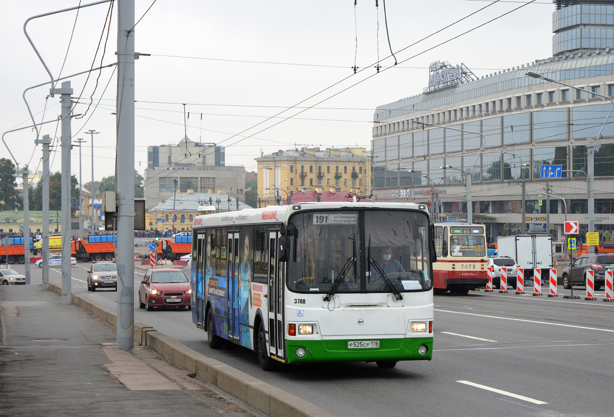 Санкт-Петербург, ЛиАЗ-5293.60 № 3788