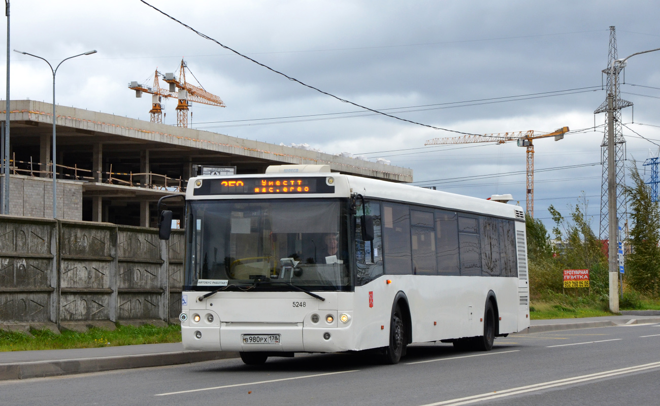 Санкт-Петербург, ЛиАЗ-5292.60 № 5248