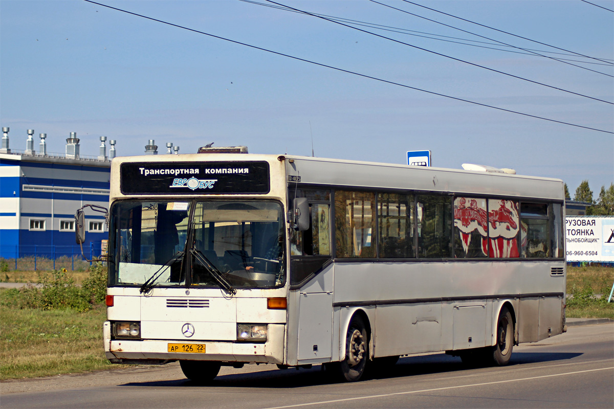 Алтайский край, Mercedes-Benz O405 № АР 126 22