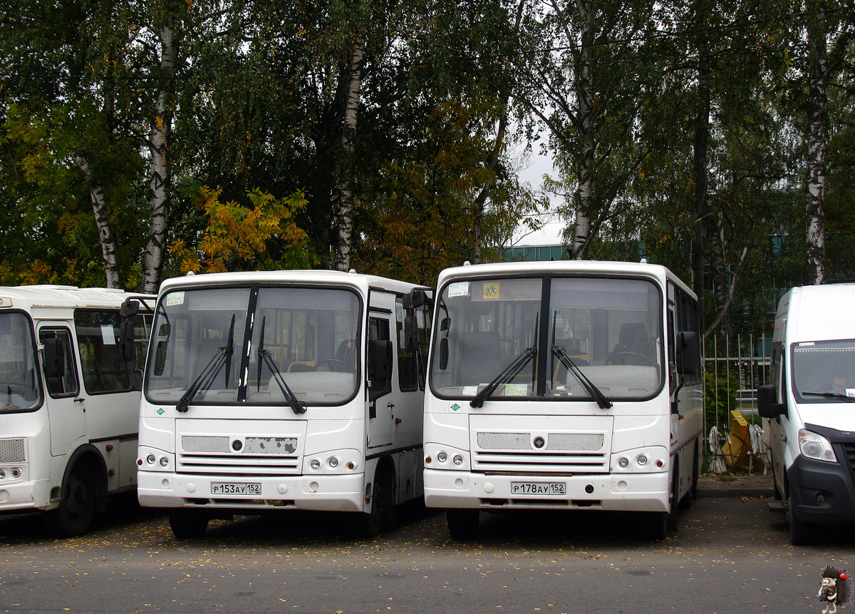 Nizhegorodskaya region, PAZ-320302-12 # Р 178 АУ 152; Nizhegorodskaya region — Bus stations, End Stations
