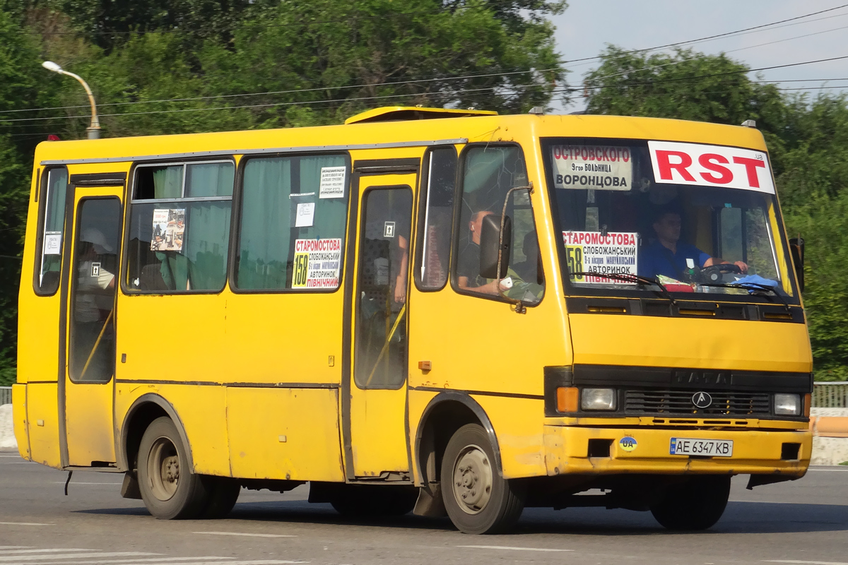 Днепропетровская область, БАЗ-А079.14 "Подснежник" № AE 6347 KB