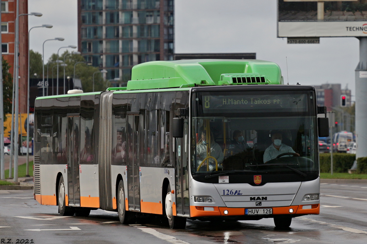 Литва, MAN A23 Lion's City G NG313 CNG № 126