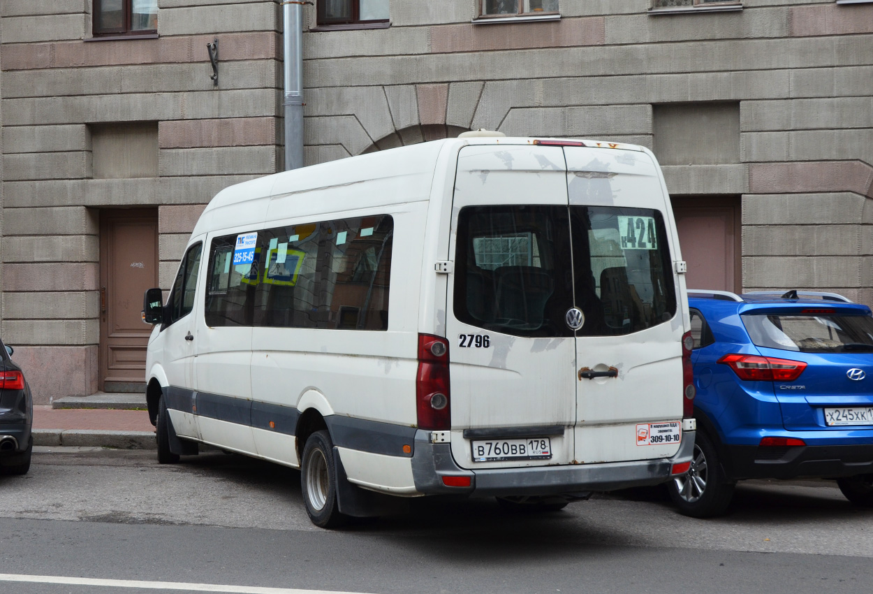 Санкт-Петербург, Луидор-22370C (Volkswagen Crafter) № 2796