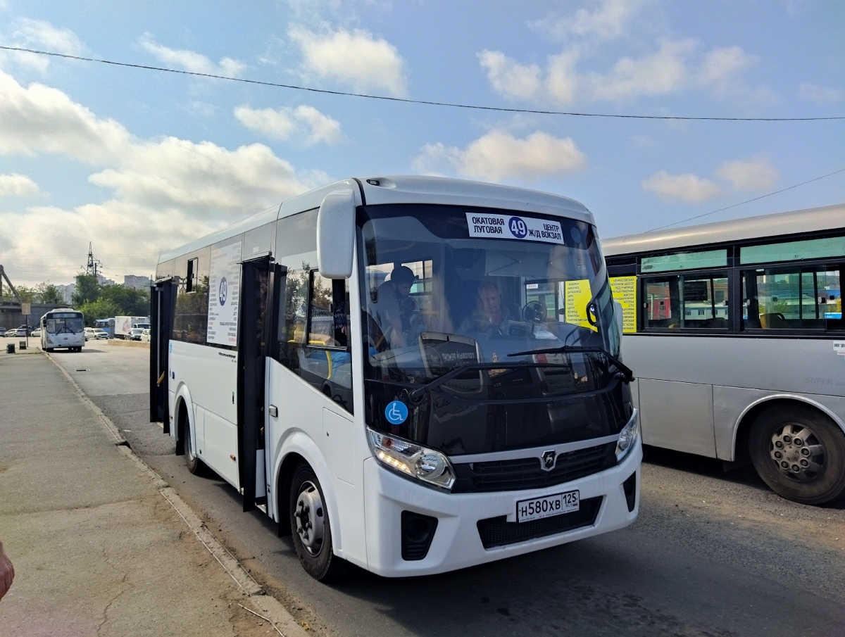 Приморский край, ПАЗ-320435-04 "Vector Next" № Н 580 ХВ 125