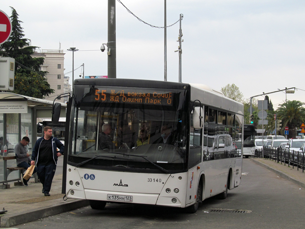 Краснодарский край, МАЗ-206.086 № 33140