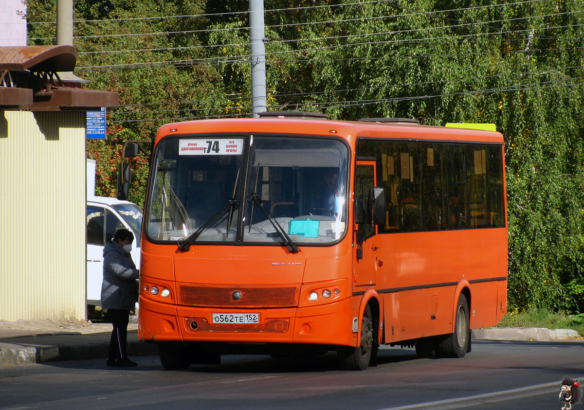 Nizhegorodskaya region, PAZ-320414-04 "Vektor" № О 562 ТЕ 152