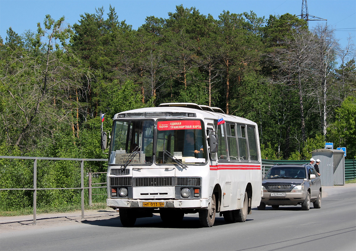 Новосибирская область, ПАЗ-32051-110 № 3235