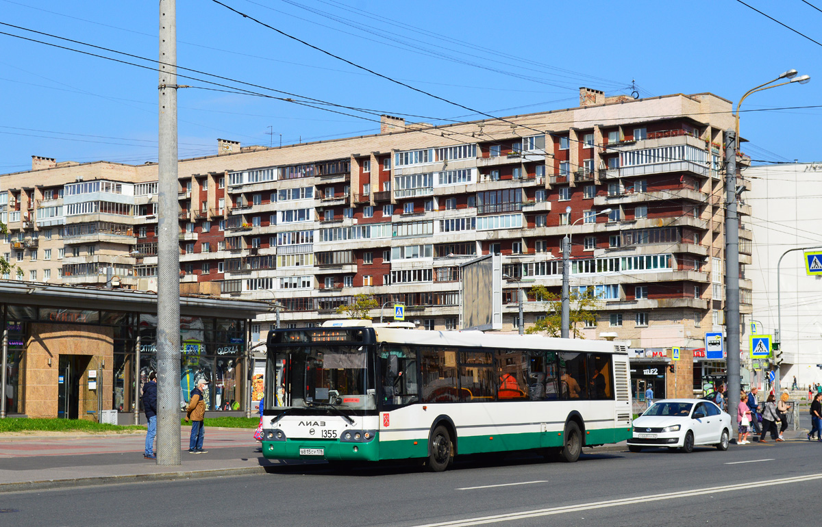 Санкт-Петербург, ЛиАЗ-5292.60 № 1355