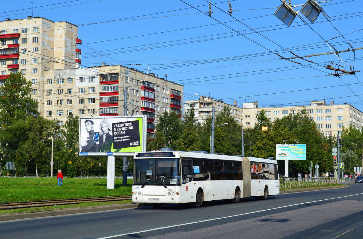 Санкт-Петербург, ЛиАЗ-6213.20 № 7826