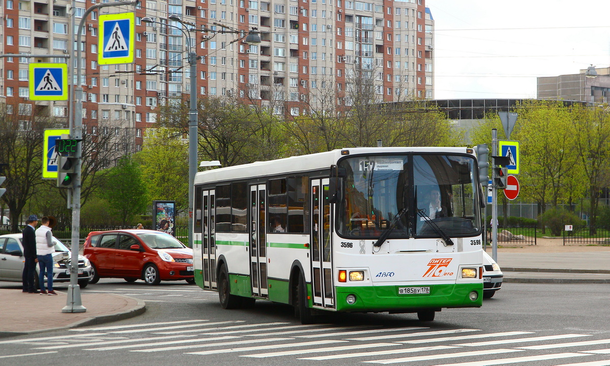 Санкт-Петербург, ЛиАЗ-5293.53 № 3596