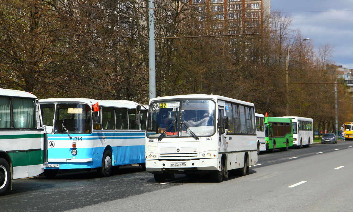 Санкт-Петербург, ПАЗ-320402-05 № 8878