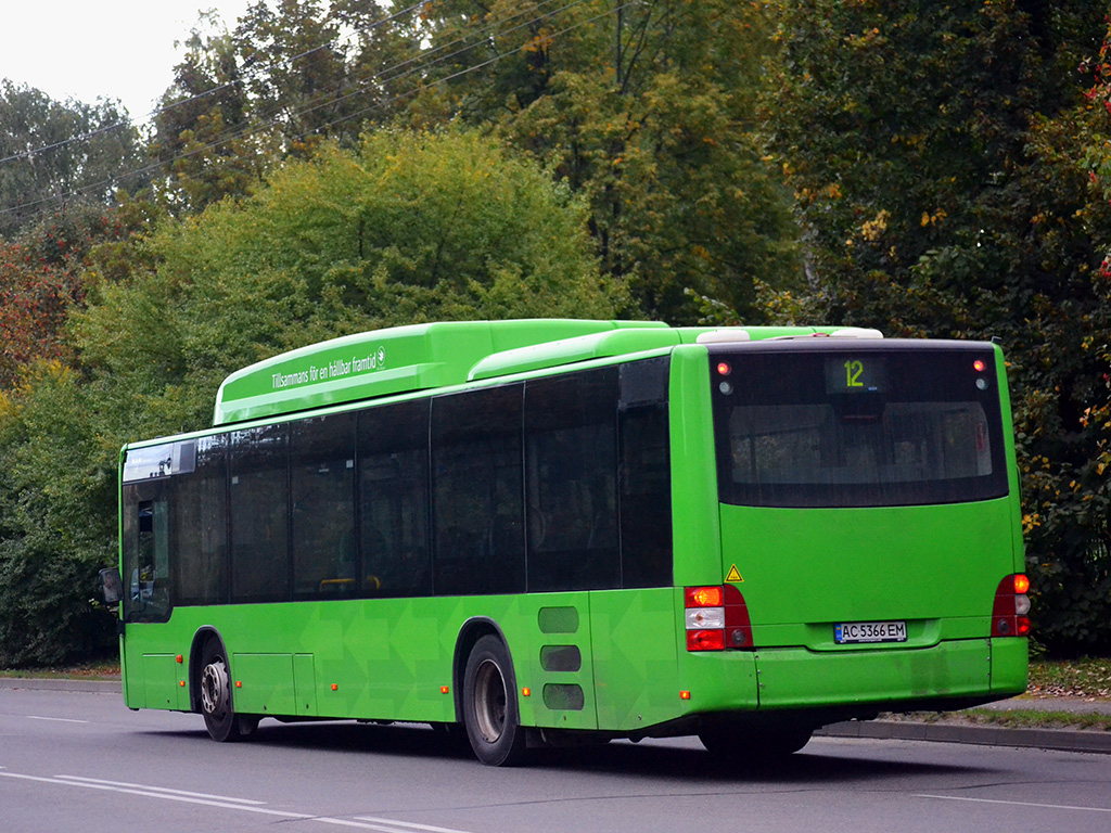 Волынская область, MAN A21 Lion's City NL313 CNG № AC 5366 EM