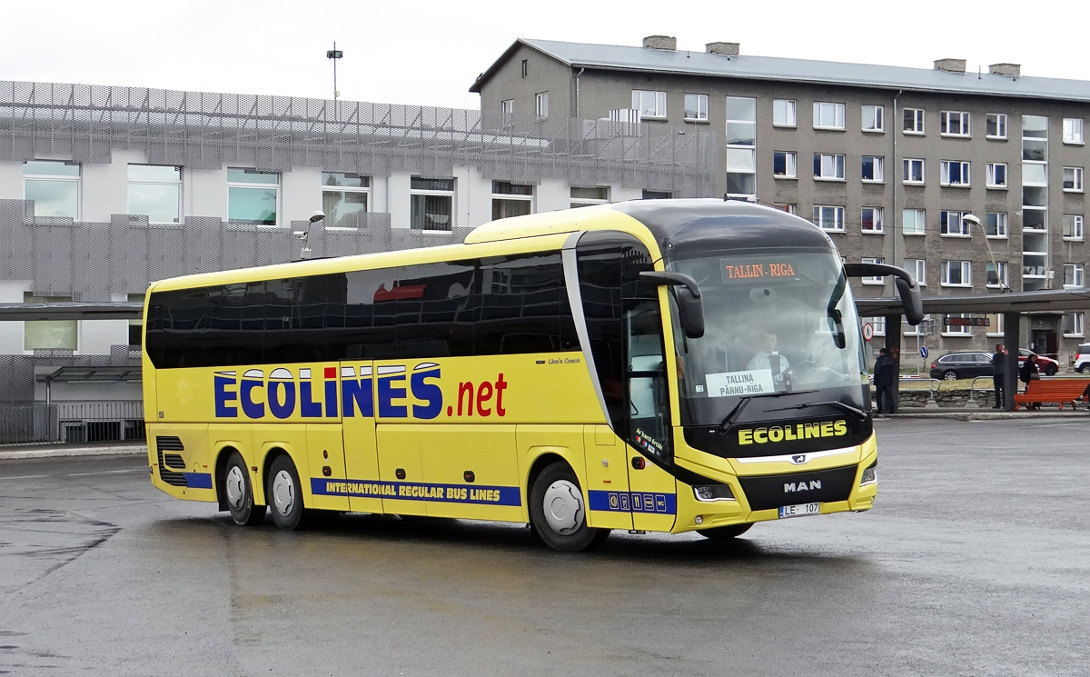 Латвия, MAN R08 Lion's Coach L RHC464 L № 158