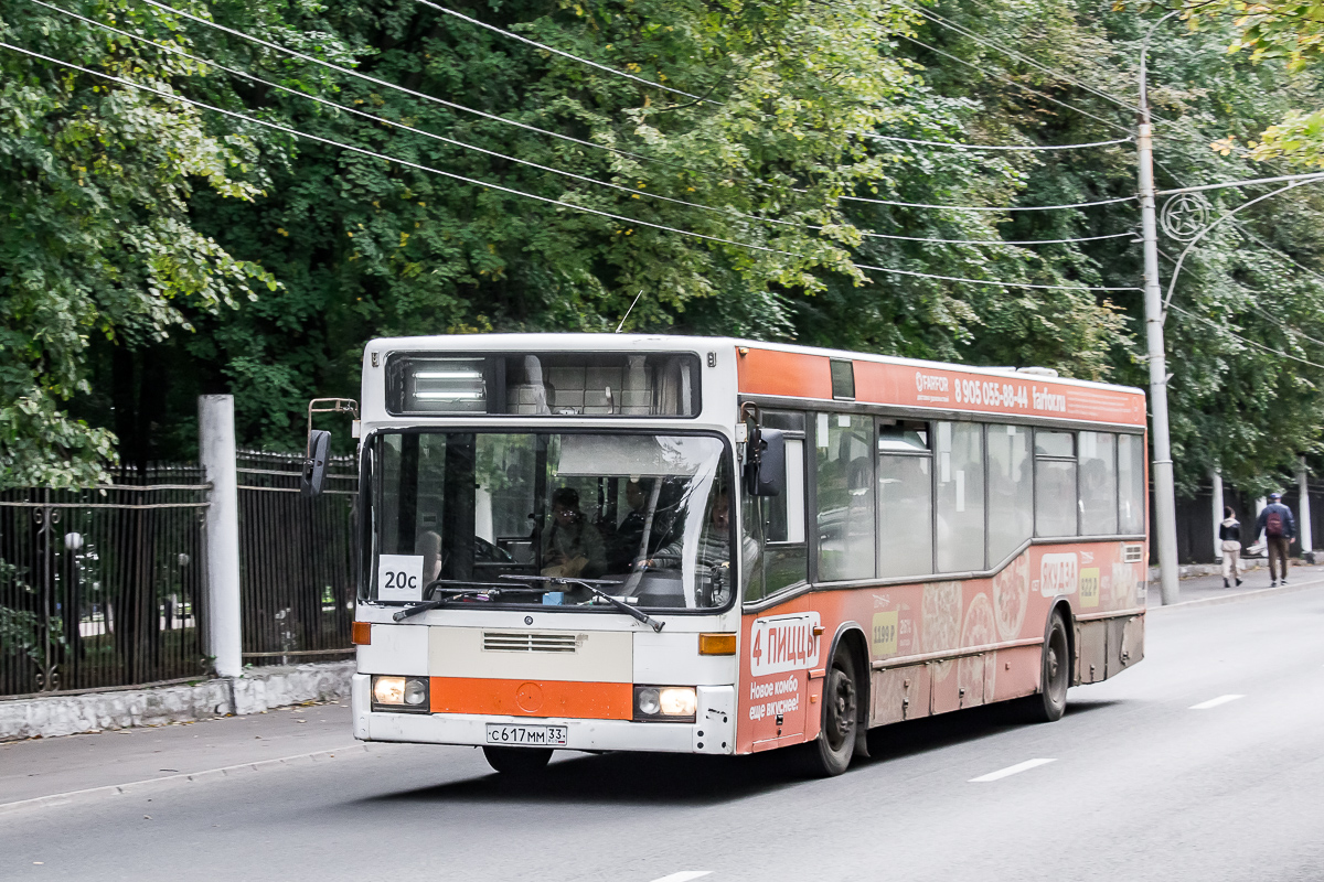 Владимирская область, Mercedes-Benz O405N2 № С 617 ММ 33