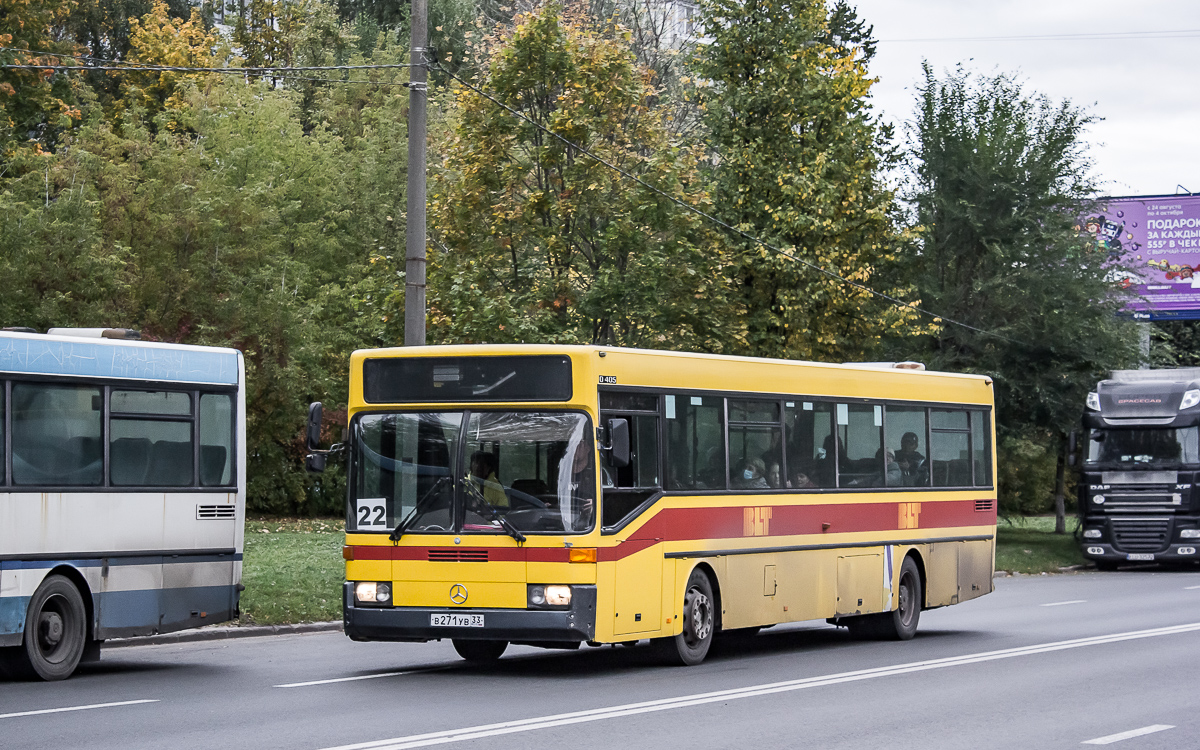 Владимирская область, Mercedes-Benz O405 № В 271 УВ 33