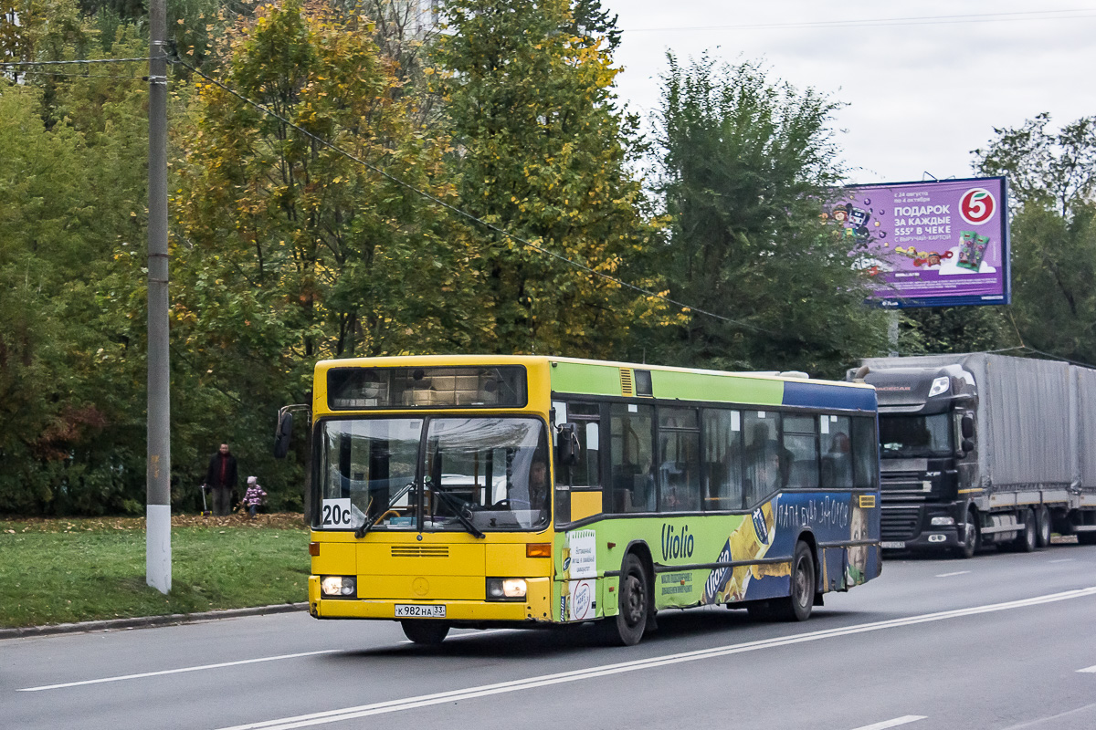 Владимирская область, Mercedes-Benz O405N2 № К 982 НА 33