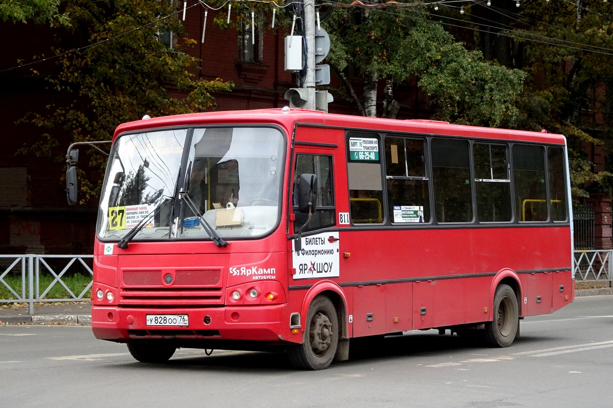 Ярославская область, ПАЗ-320412-14 № 811