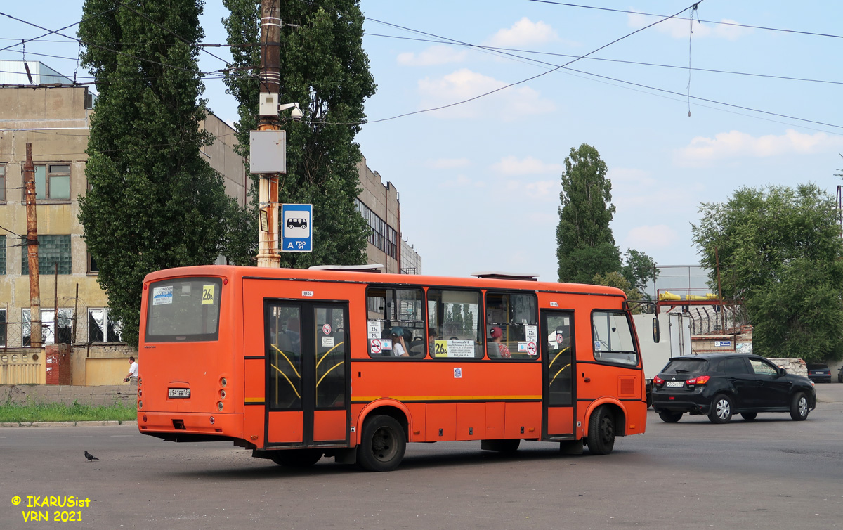 Voronezh region, PAZ-320414-05 "Vektor" (1-2) Nr. У 941 ЕВ 136