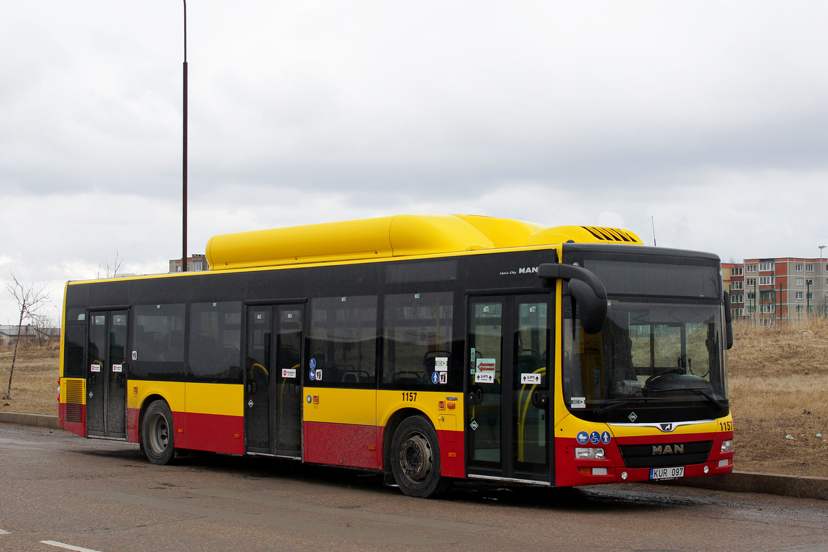 Литва, MAN A21 Lion's City NL273 CNG № 1157